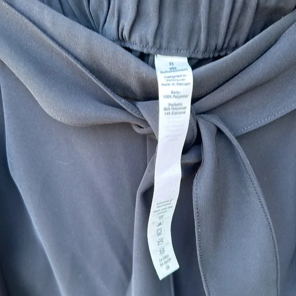 COPY - Lululemon Wide Leg Culotte Pants w/ Waist Tie - Picture 3 of 5